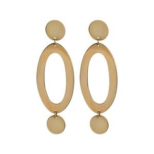 BRAND NEW Brass handmade earrings Marlo Statement Earrings